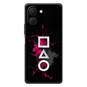 Чохол Гра в кальмара для TECNO Spark Go 3 (Символи Гра кальмара)