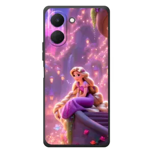 Чохол Рапунцель для TECNO Spark Go 3 (Рапунцель у замку)