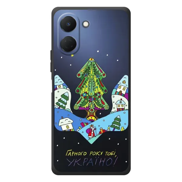 Чохол з принтом «Різдвяний герб» для TECNO Spark Go 3 Чохол з принтом «Різдвяний герб» для TECNO Spark Go 3