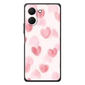 Чехол с розовым рисунком для TECNO Spark Go 3