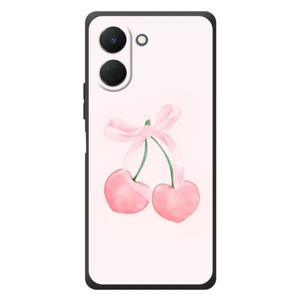 Чехол с принтом «Розовые вишни» для TECNO Spark Go 3 Чехол с принтом «Розовые вишни» для TECNO Spark Go 3