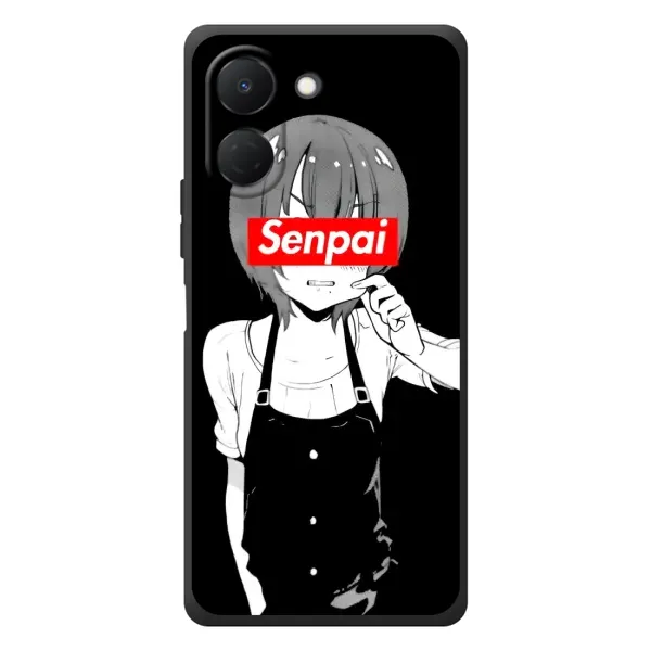 Чохол з принтом «Senpai» для TECNO Spark Go 3
