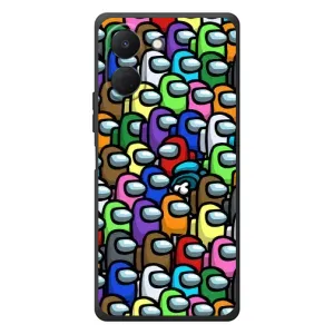 Чехол Амонг Ас для TECNO Spark Go 3 (AlphaPrint)