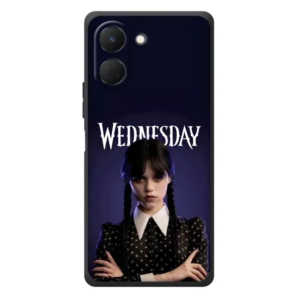 Чехол с принтом «Wednesday» для TECNO Spark Go 3