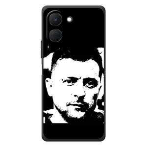 Чехол для TECNO Spark Go 3 (AlphaPrint - с принтом Зеленского)