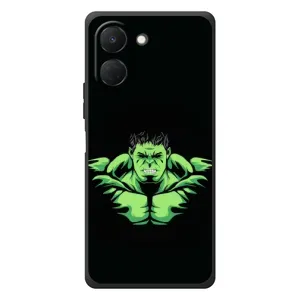 Чохли з героями Марвел TECNO Spark Go 3 (VPrint) (Зелений Халк)