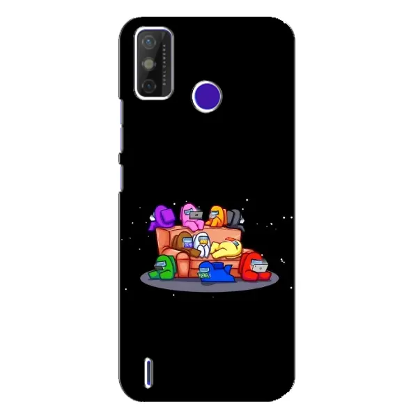Чехол с принтом «Амонг-ас» для TECNO Spark Power 2 (LC8)