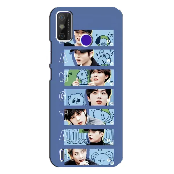 Чохол з принтом «Bangtan» для TECNO Spark Power 2 (LC8)