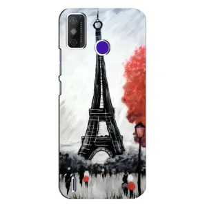 Чохол Ейфелева Вежа TECNO Spark Power 2 (LC8) - (AlphaPrint) (Вежа в Парижі)