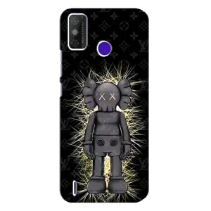 Чохли для TECNO Spark Power 2 (LC8) - Bearbrick Louis Vuitton (PREMIUMPrint) (Bearbrick LV)