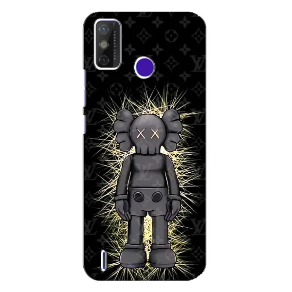 Чехол с принтом «Bearbrick LV» для TECNO Spark Power 2 (LC8)