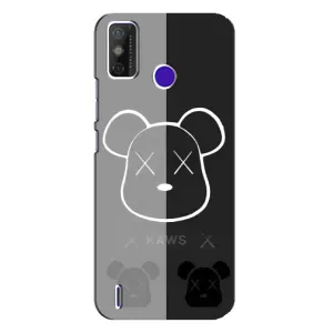 Чохли для TECNO Spark Power 2 (LC8) - Bearbrick Louis Vuitton (PREMIUMPrint) (БеарБрік очі)