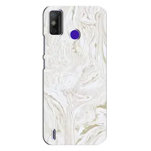Мраморний чехол на TECNO Spark Power 2 (LC8) (VPrint) (Білий мрамор)