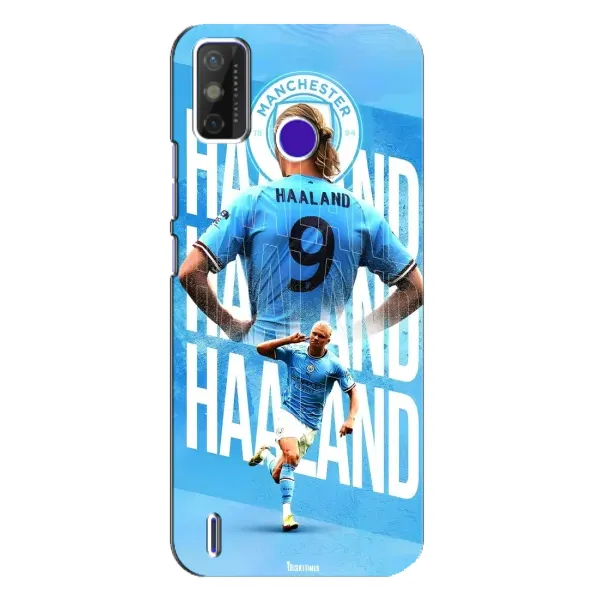 Чехол с принтом «Erling Haaland» для TECNO Spark Power 2 (LC8)