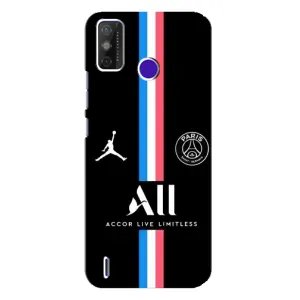 Чехлы PSG для TECNO Spark Power 2 (LC8) (AlphaPrint) (футболка ПСЖ)