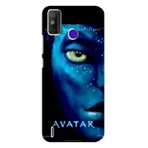 Чехлы с фильма АВАТАР для TECNO Spark Power 2 (LC8) (AlphaPrint) (глаз Аватара)