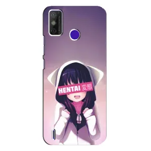 Чехол с принтом «Hentai chan» для TECNO Spark Power 2 (LC8)