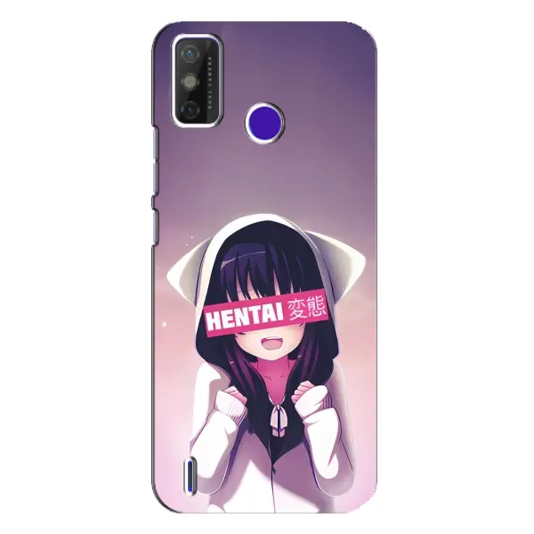 Чехол с принтом «Hentai chan» для TECNO Spark Power 2 (LC8)