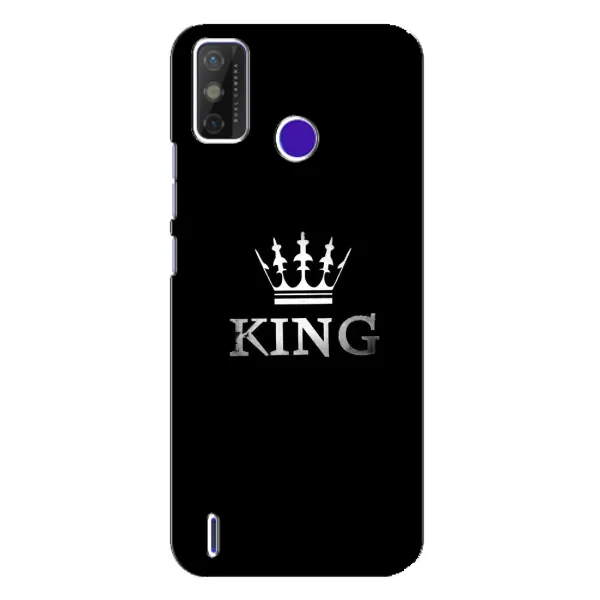 Чохол з принтом «KING» для TECNO Spark Power 2 (LC8)