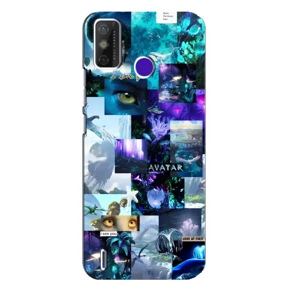 Чехол с принтом «коллаж Аватар» для TECNO Spark Power 2 (LC8) Чехол с принтом «коллаж Аватар» для TECNO Spark Power 2 (LC8)