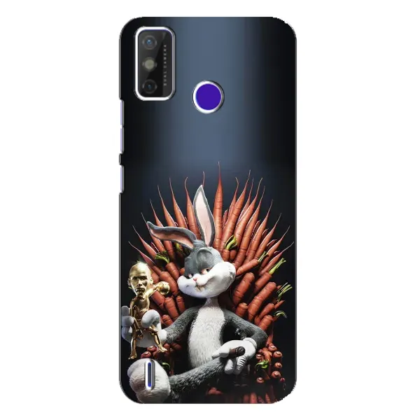 Чохол з принтом «Король Кролик» для TECNO Spark Power 2 (LC8)