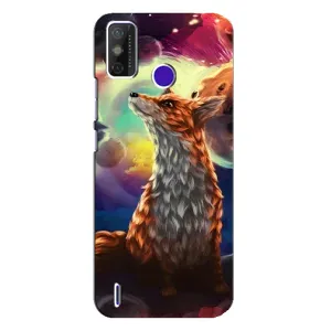 Чохли з картинкою Лисичка для TECNO Spark Power 2 (LC8) (VPrint) (Лисичка в космосі)