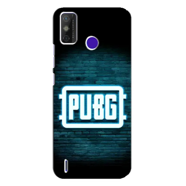 Чохол з принтом «Лого PUBG» для TECNO Spark Power 2 (LC8)
