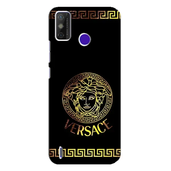 Чохол з принтом «Logo Versace» для TECNO Spark Power 2 (LC8)