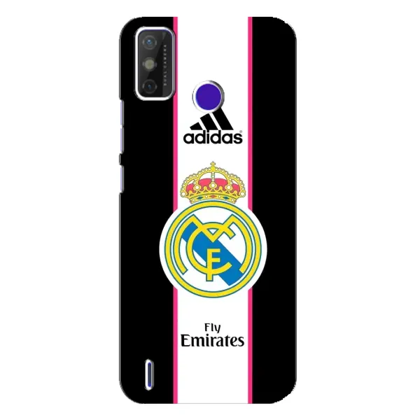 Чохол з принтом «Лого Real Madrid» для TECNO Spark Power 2 (LC8)