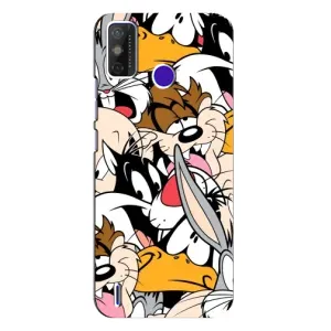 Популярні Чохли з картинками для ТЕЦНО Спарк Павер 2 (LC8) (Looney Tunes)