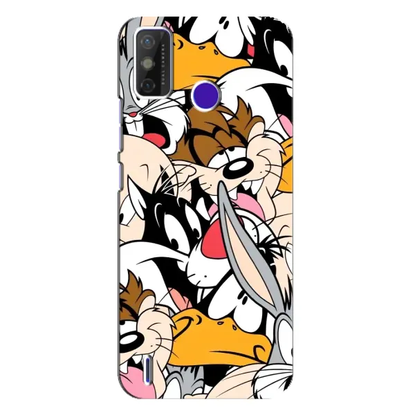 Чохол з принтом «Looney Tunes» для TECNO Spark Power 2 (LC8)