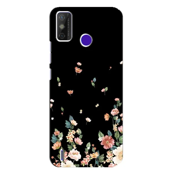 Чехол с принтом «Маленькие цветы» для TECNO Spark Power 2 (LC8)