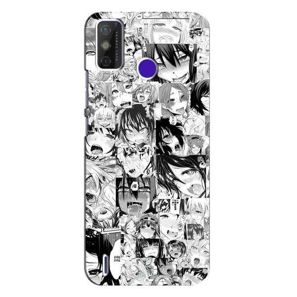 Чохол з принтом «Ahegao manga» для TECNO Spark Power 2 (LC8)
