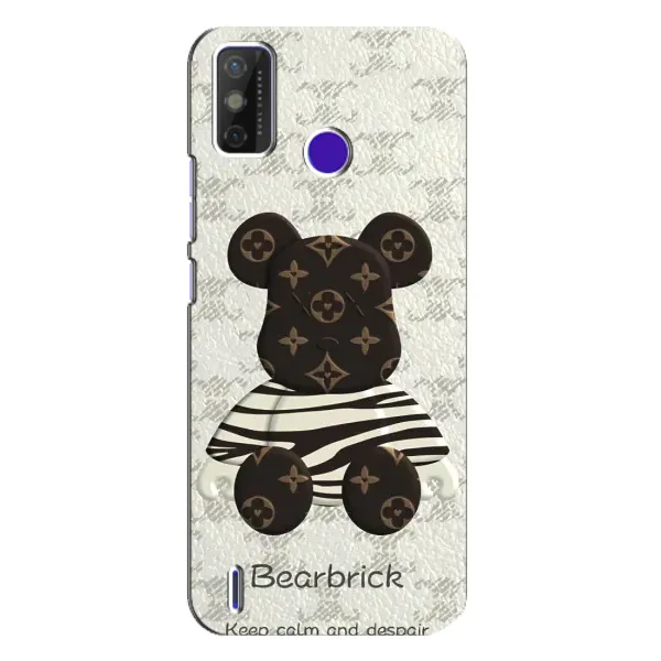 Чехол с принтом «Медведь LV» для TECNO Spark Power 2 (LC8)