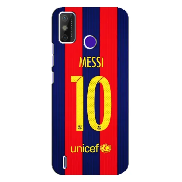 Чохол з принтом «Messi Barca 10» для TECNO Spark Power 2 (LC8)
