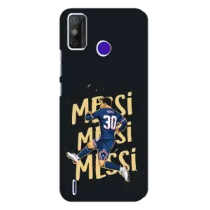 Чехол с принтом «Messi ПСЖ» для TECNO Spark Power 2 (LC8)