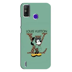 Чехлы Луи Витон для TECNO Spark Power 2 (LC8) (AlphaPrint - LOUIS VUITTON) (Микки Маус LV)