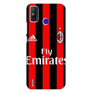 Чохли для TECNO Spark Power 2 (LC8) (VPrint) - Футбольні клуби (Milan)