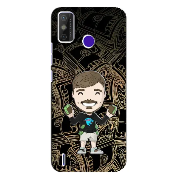 Чохол з принтом «Mister Beast» для TECNO Spark Power 2 (LC8)