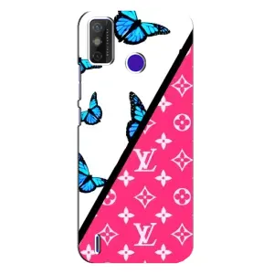 Бренднові Чохли для TECNO Spark Power 2 (LC8) - (PREMIUMPrint) (Мода LV)