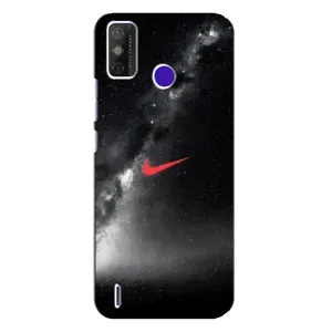 Чохол для TECNO Spark Power 2 (LC8) - з принтом Найк (AlphaPrint) (Найк червоний)