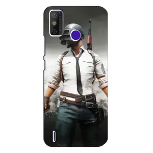 Чеjхол PUBG для ТЕЦНО Спарк Павер 2 (LC8) (AlphaPrint) (Пабг мен)