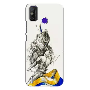 Чохли (Доброго вечора, ми за України) для ТЕЦНО Спарк Павер 2 (LC8) (AlphaPrint) (Перемога)