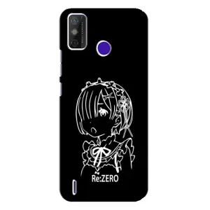 Чехол с принтом «Re: Zero» для TECNO Spark Power 2 (LC8)
