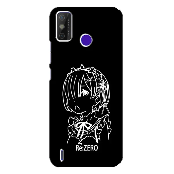 Чехол с принтом «Re: Zero» для TECNO Spark Power 2 (LC8)