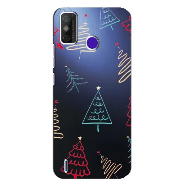 Чохол з принтом «Різдвяні ялинки» для TECNO Spark Power 2 (LC8) Чохол з принтом «Різдвяні ялинки» для TECNO Spark Power 2 (LC8)