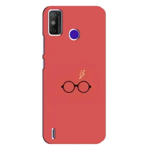 Чехлы с Гарри Поттером для TECNO Spark Power 2 (LC8) (AlphaPrint) (шрам и очки)