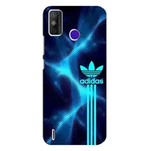 Чохли Адидас для TECNO Spark Power 2 (LC8) (AlphaPrint) (Синій Адідас)