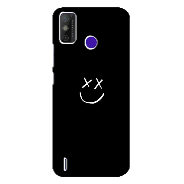Чехол с принтом «Смайл» для TECNO Spark Power 2 (LC8)