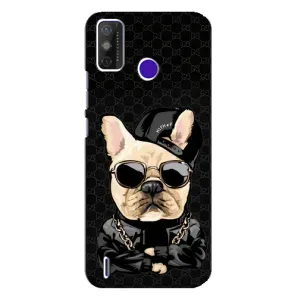 Чохли з крутими принтами для TECNO Spark Power 2 (LC8) - (PREMIUMPrint) (Стильна собака)